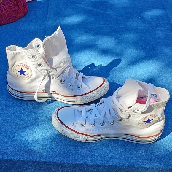 Converse Shoes - Converse White High-Top Sneakers